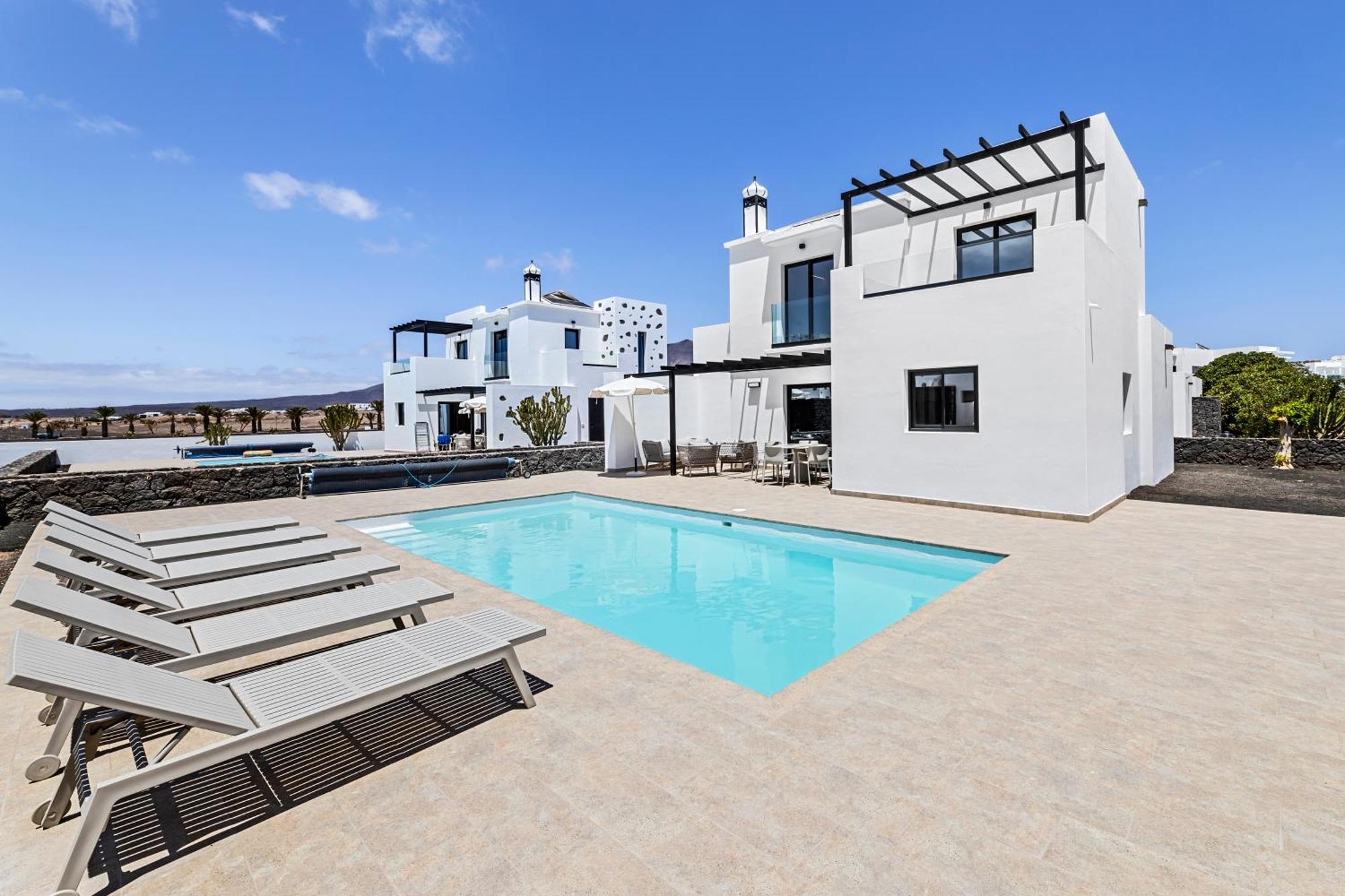 Lanzarote Villas Marina Volcan プラヤ・ブランカ エクステリア 写真