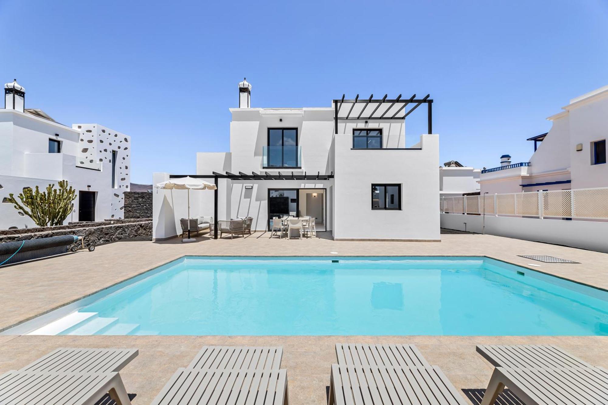 Lanzarote Villas Marina Volcan プラヤ・ブランカ エクステリア 写真